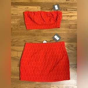 Large Boutique 2 piece skirt outfit